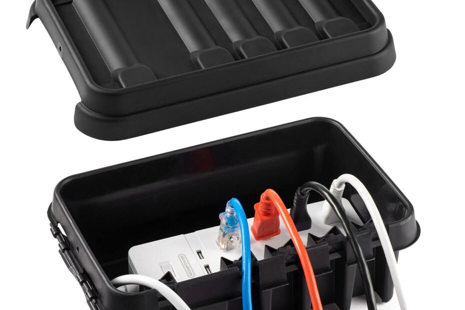 Sockitbox – The Original Weatherproof Connection Box – Indoor & Outdoor  Electrical Power Cord Enclosure For Timers, Extension Cables, Transformers,  Power Strips, Lights, Tools & More – Medium – Black - Amazon.Com